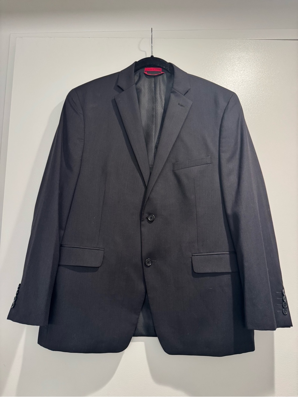 Alfani Black Men's Two-Button Suit Jacket (44S) and Pants (36x30)